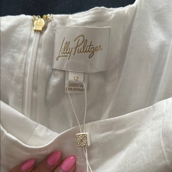 Lilly Pulitzer White Maxi Dress - Picture 6 of 8